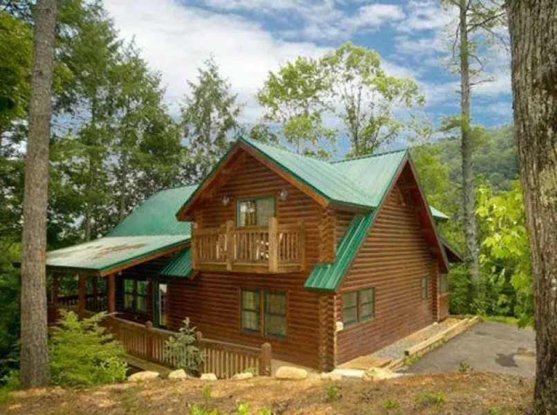 Among the Hemlocks by Gatlinburg Cabins Online