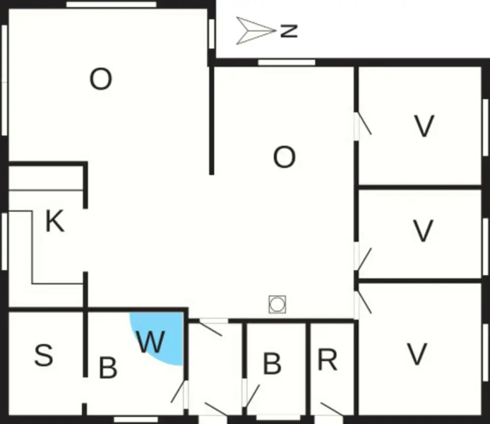 6 Person Holiday Home in Millinge