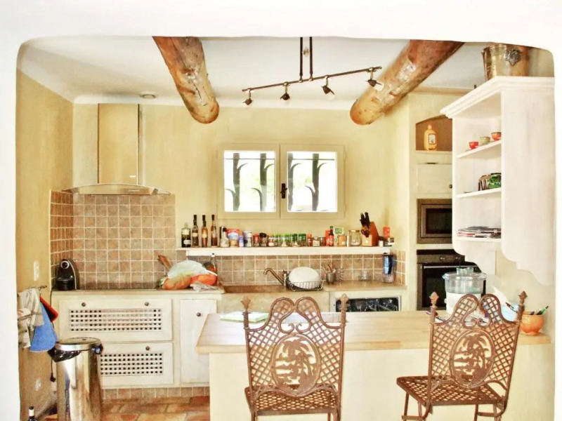 Maison de 4 chambres avec piscine privee jardin amenage et wifi a Molleges