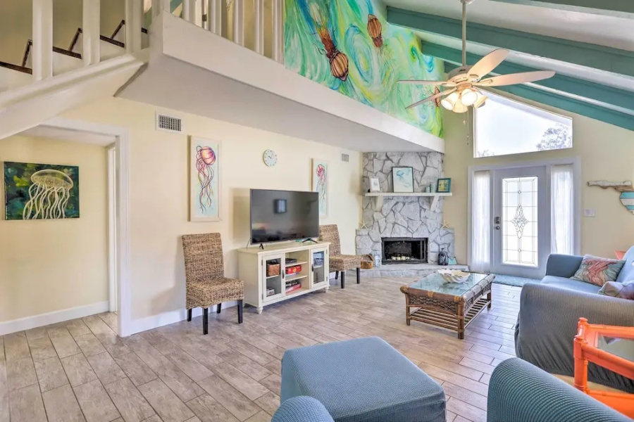 Cape Canaveral Cottage w/ Pool - Walk to Beach!