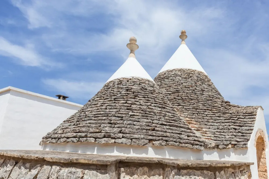 Trulli nel Blu Dipinto di Blu
