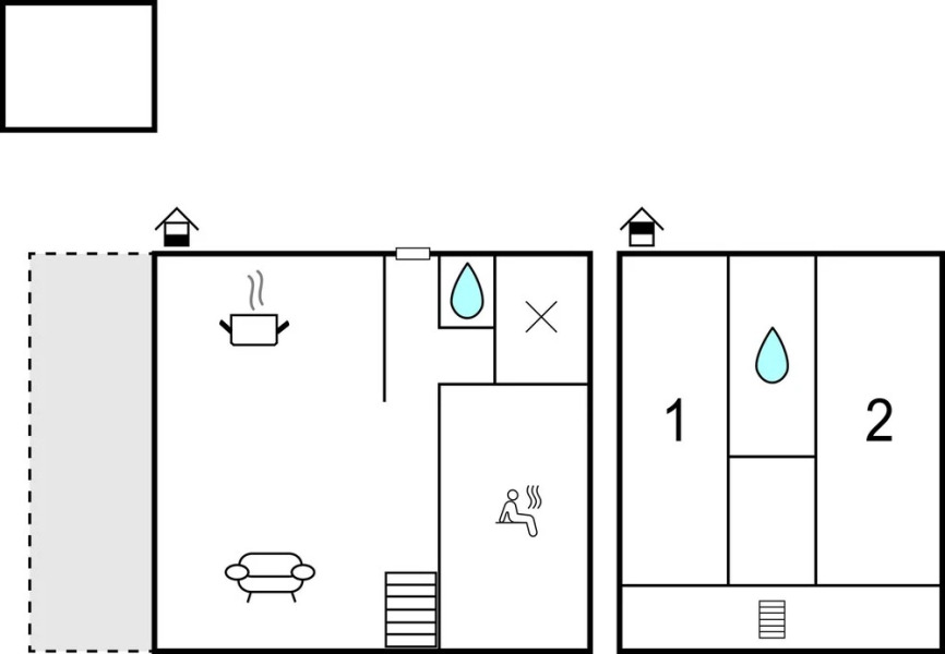 Nice Home in Zierow OT Poeler Drift With 2 Bedrooms, Sauna and Wifi