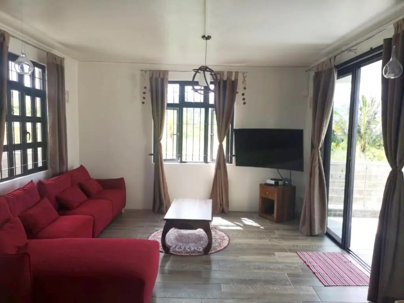 2 bedrooms villa with sea view private pool and enclosed garden at Bel Ombre 1 km away from the beach