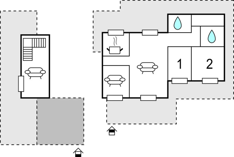 Awesome Home in Lugnano in Teverina With Wifi, 2 Bedrooms and Outdoor Swimming Pool