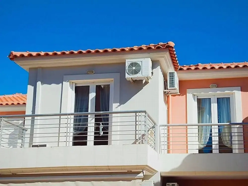 Anna's Sea View Apartment Balcony of Xiropigado