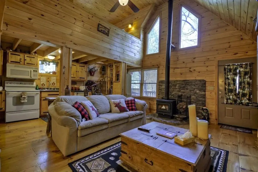 Broken Arrow Lodge Blue Ridge Cabin Rental