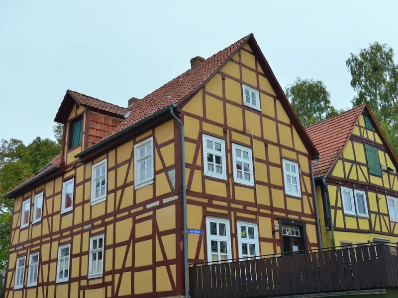 Contemporary Apartment in Bad Arolsen Hesse with private terrace and garden with barbecue