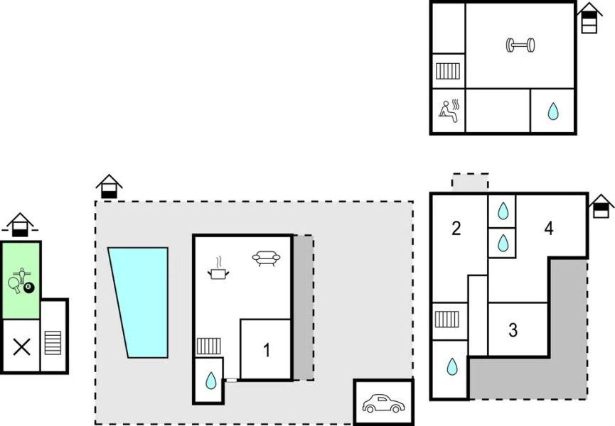 Nice Home in Zaton Veliki With Sauna, Wifi and 4 Bedrooms