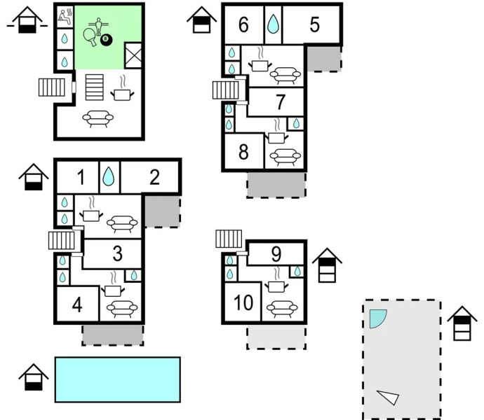 Stunning Home in Razanj With 10 Bedrooms, Wifi and Heated Swimming Pool