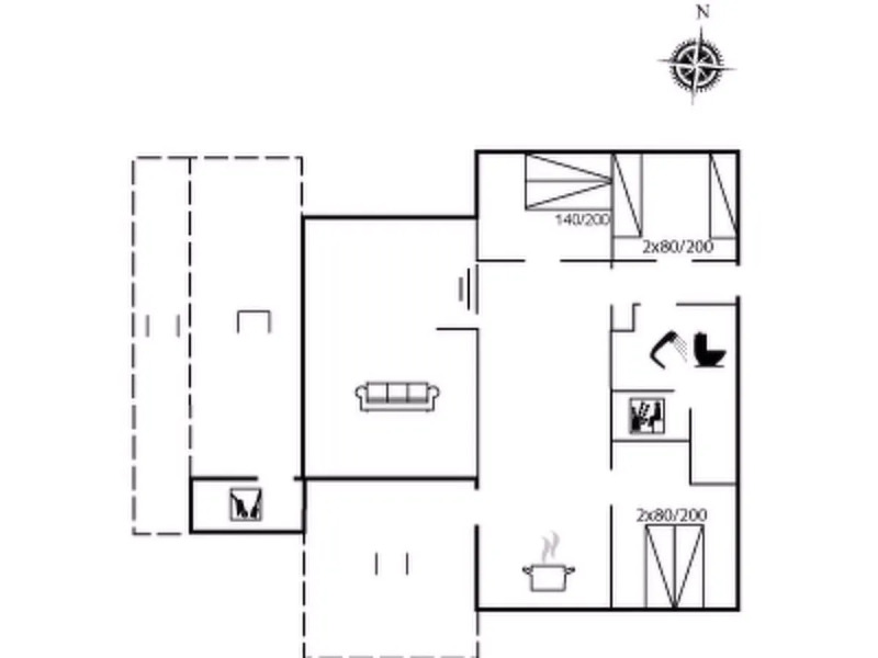 "Partenij" - 700m from the sea in NW Jutland