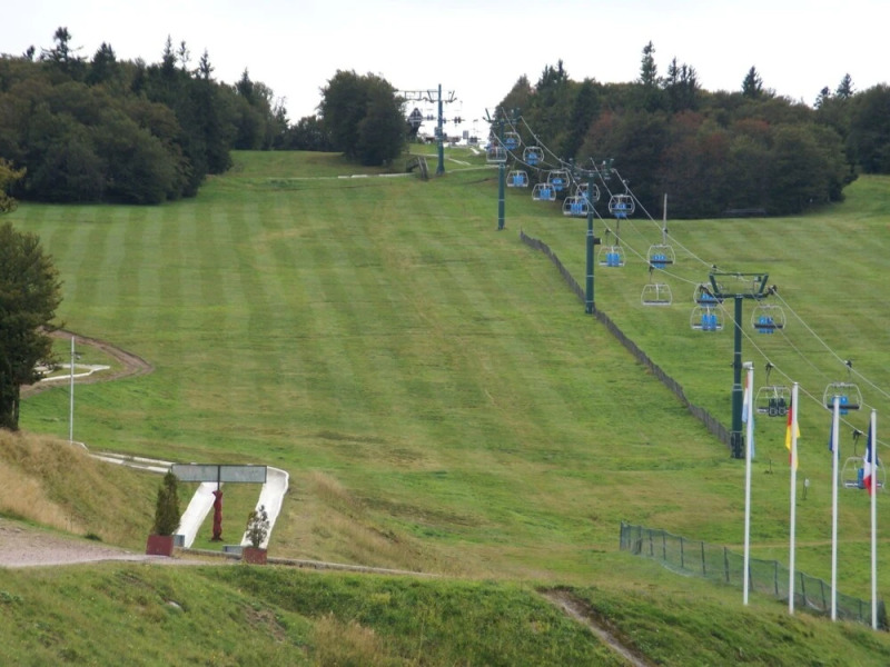 Wooden Chalet, Skiing in the Winter Season