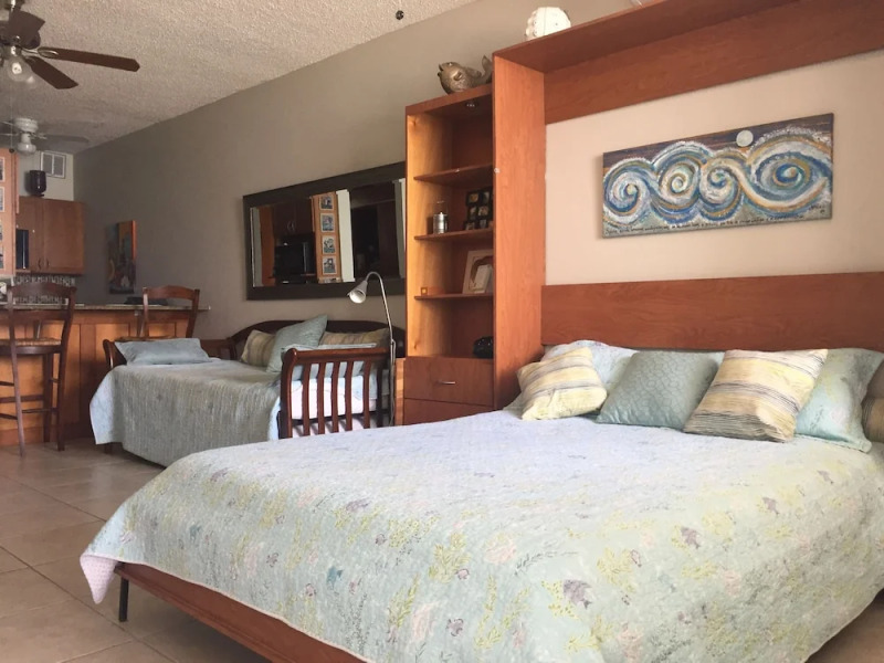 Beach Front Playa Mar Studio Apt