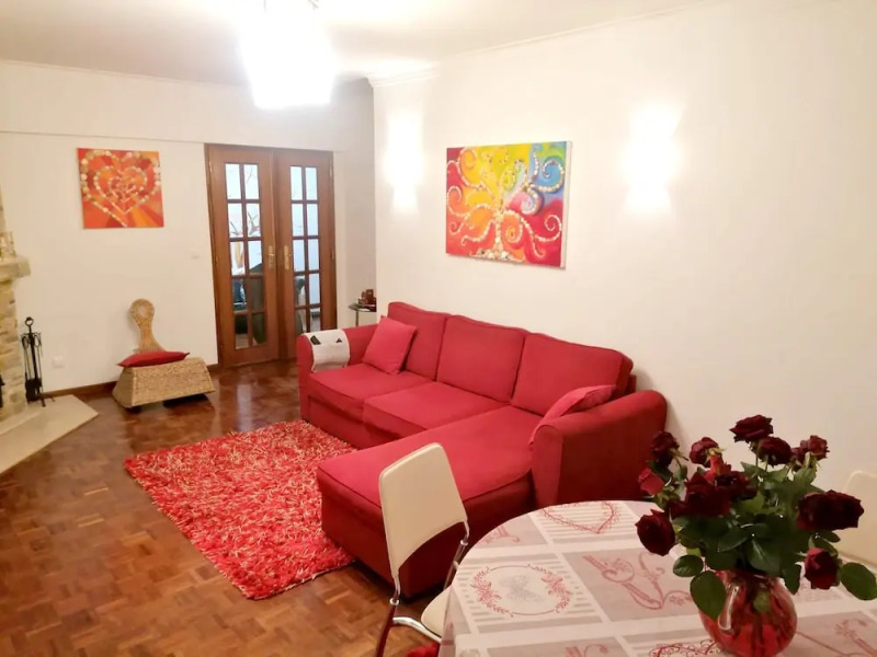 Apartment with 2 Bedrooms in São Marcos, with Wonderful Sea View, Furnished Garden And Wifi - 7 Km From the Beach