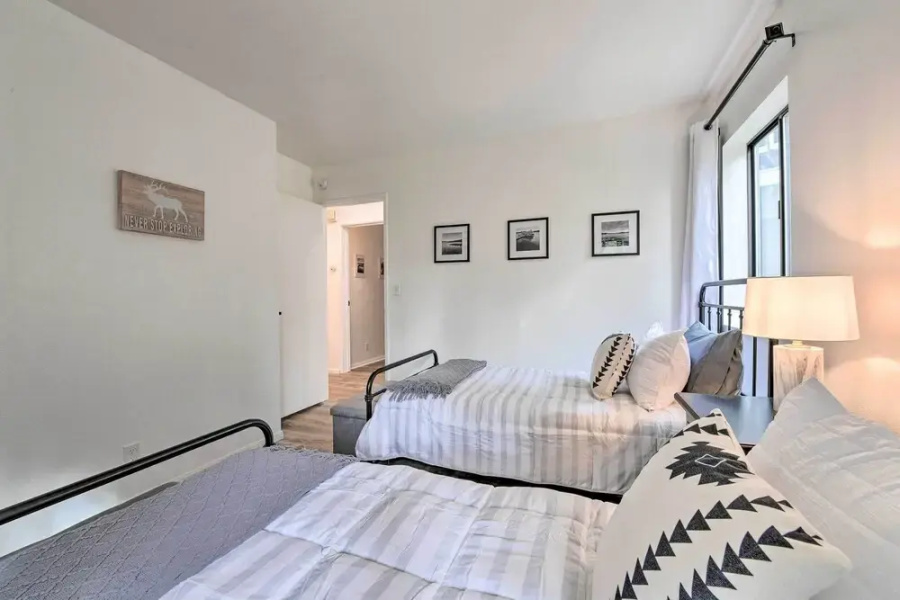 3-level Luxe Home w/ Spa, AC, Game Room & Theater!