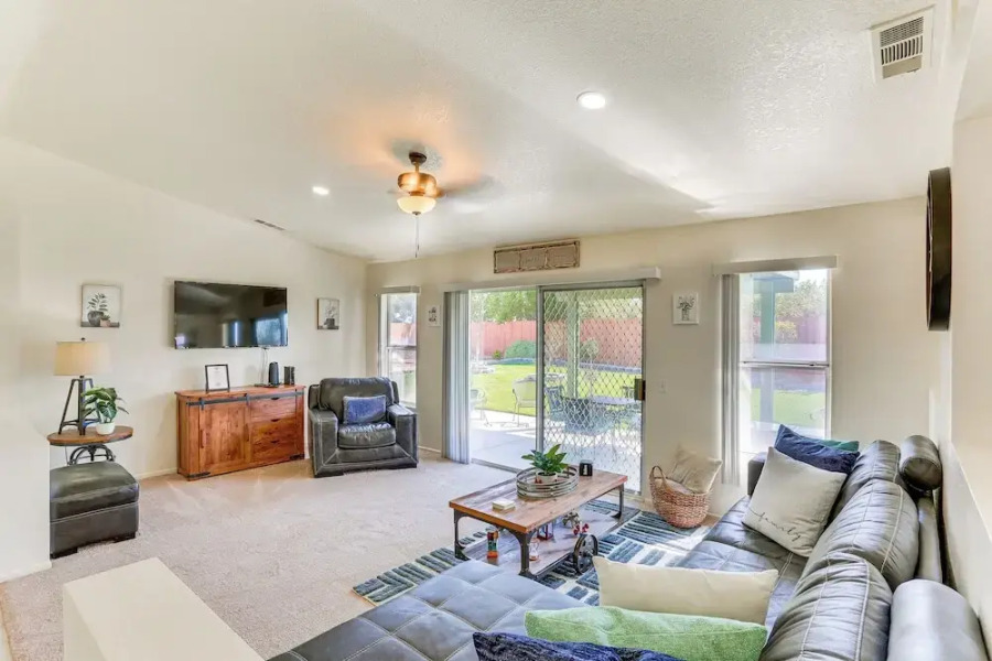 Victorville Home w/ Large Yard & Charcoal Grill!