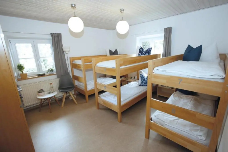 Berg Blick Jugendherberge mit Privatzimmer