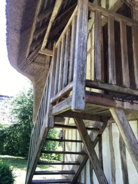 Chaumière aux portes d'Honfleur