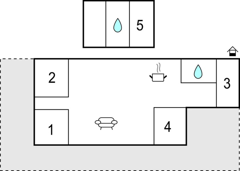 Beautiful Home in Lillehammer With Sauna, Wifi and 5 Bedrooms