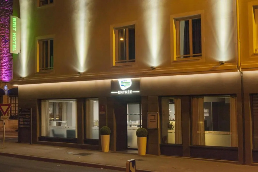 Brit Hotel Mâcon Centre Gare