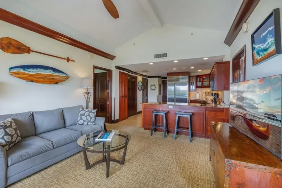 Waipouli B401 2 Bedroom Condo by RedAwning