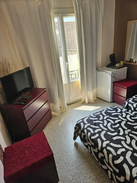 Chambre 2 lit simple avec balcon