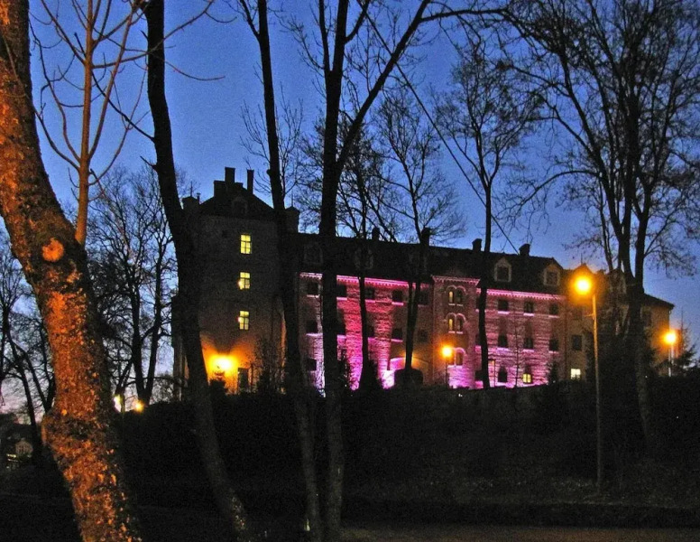 Cottage With Fireplace, Right on the Lake, Ryn