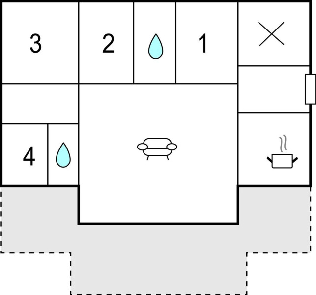 Nice Home in Strömstad With 4 Bedrooms and Wifi