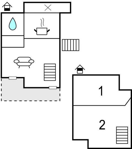 Amazing Home in Lamon With 2 Bedrooms and Wifi