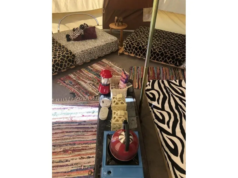 Fully Equipped Bell Tent 1 Campsite