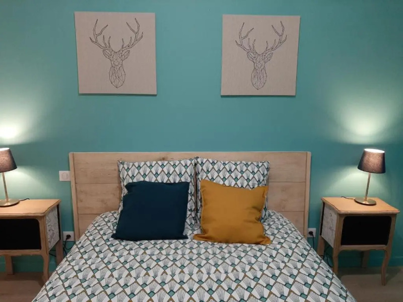 LOUHANS Les Petites Arcades avec ses deux appartements coté seille et coté jardin