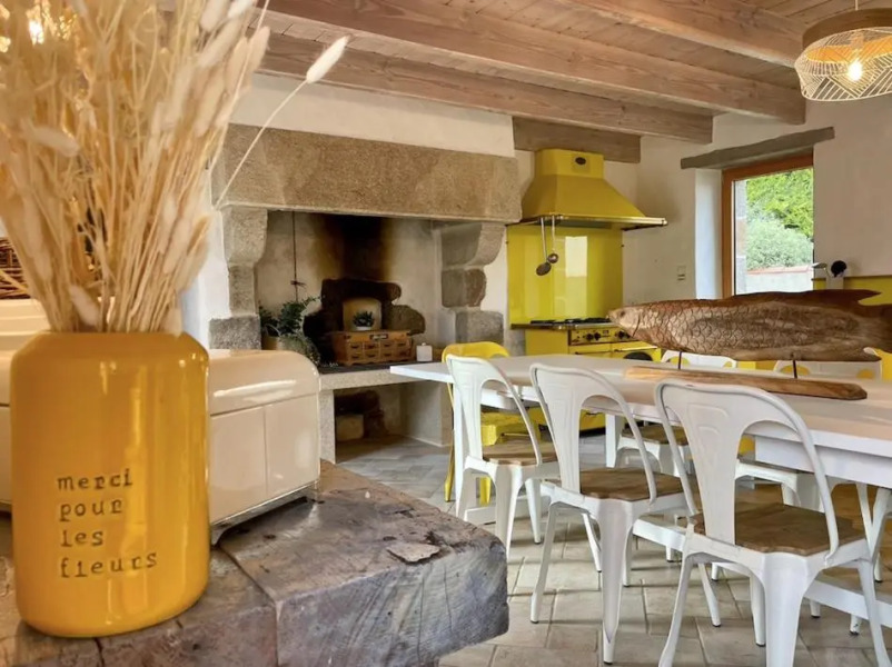 Maison Maillots et Bigorneaux, 19 pers, jacuzzi, 40m de la mer