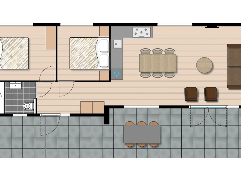 Luxury chalet with an outdoor sauna, on De Veluwe