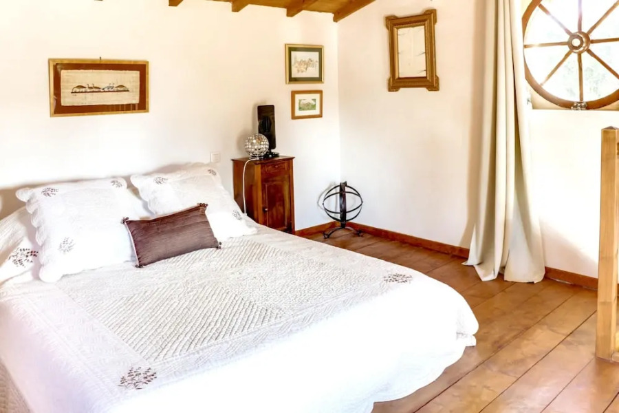 House With one Bedroom in Pougnadoresse, With Pool Access, Furnished T