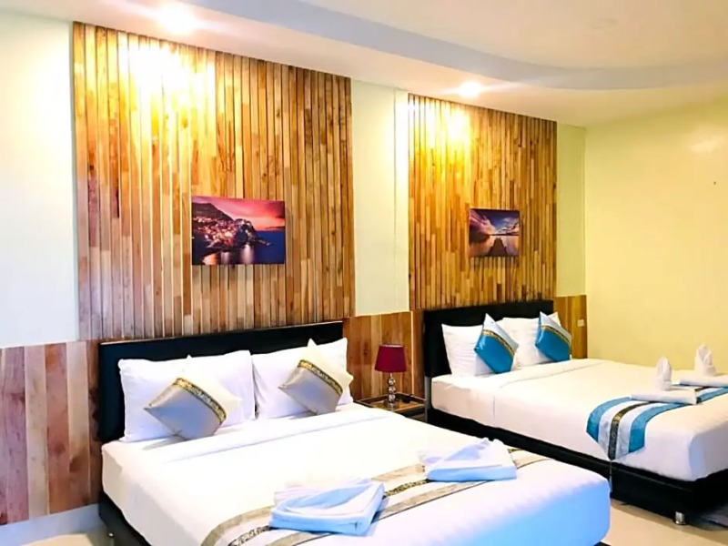 kinjo park pool view delux2 (double bed)