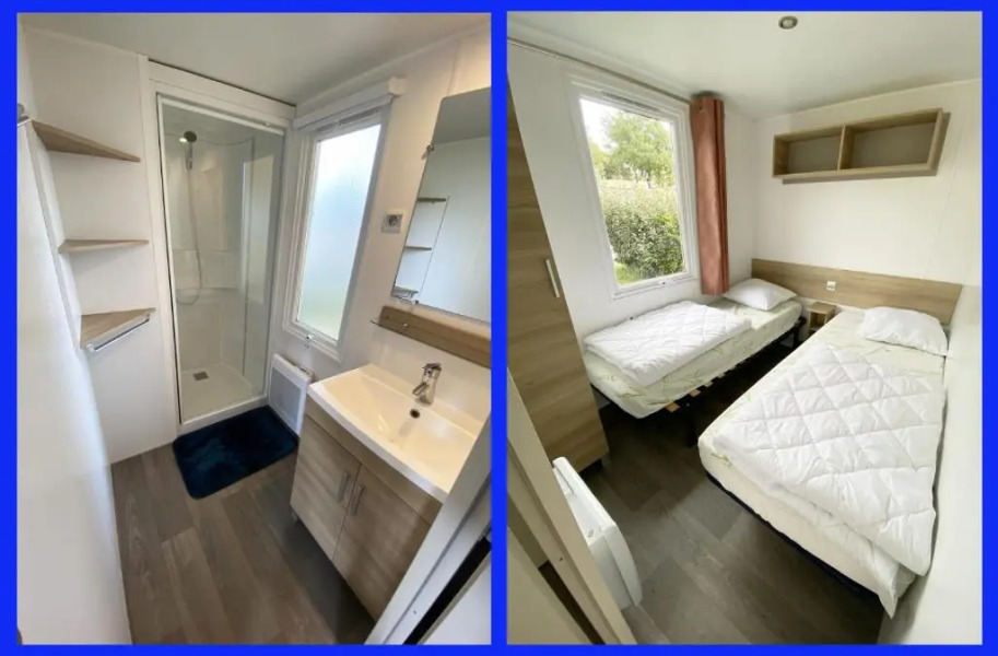 KERLANN 4 ETOILES MOBIL HOME 2CHS 1SDB Pont Aven Finistère