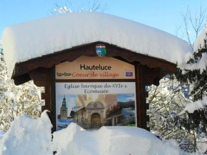 Apartment With 2 Bedrooms in Hauteluce, With Wonderful Mountain View,