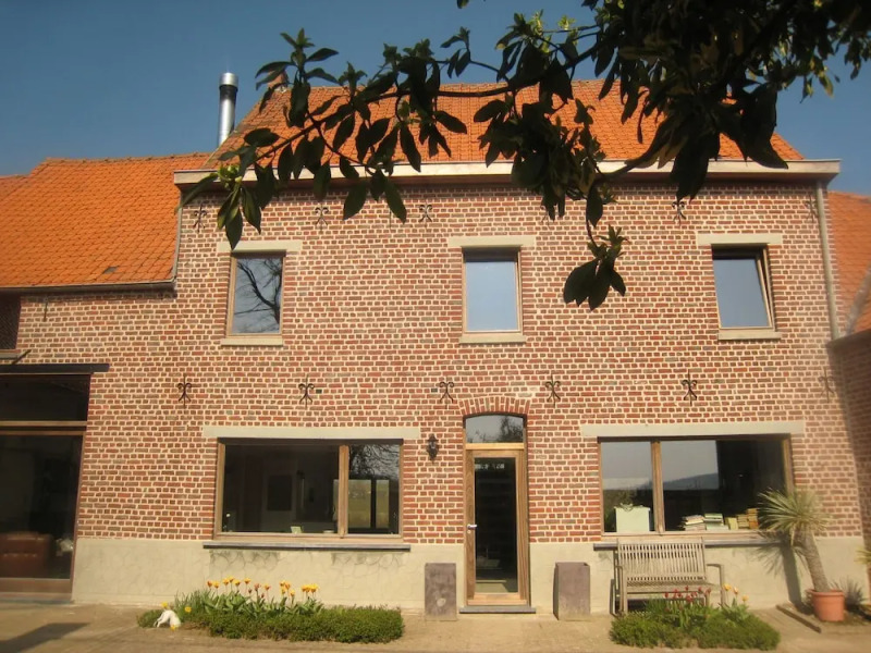 Elegant Farmhouse in Michelbeke - Brakel With Terrace, Garden