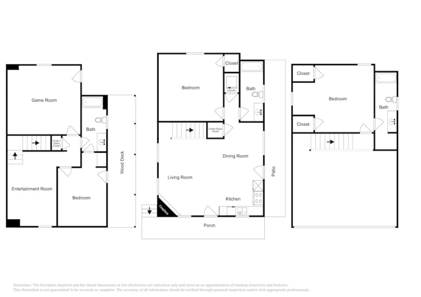 Upper Middle Creek Cabin Unit #27 3 Bedrooms 3 Bathrooms Cabin