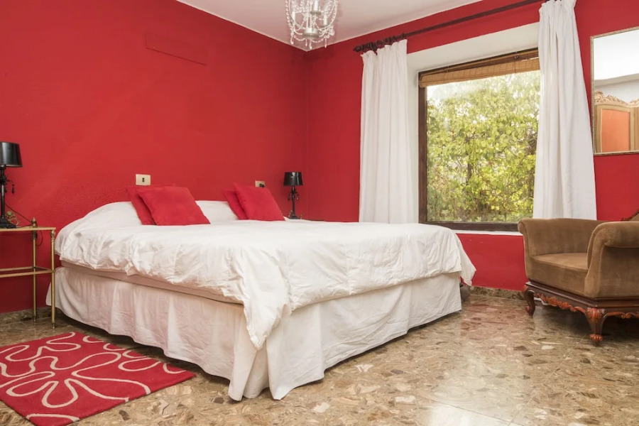 Nice countryside house terrace and views