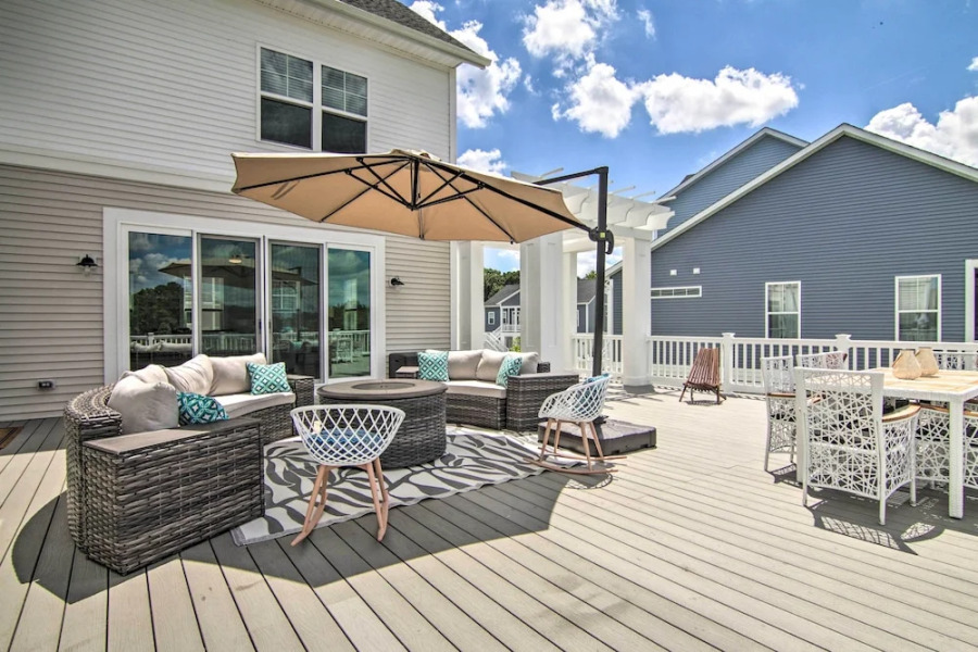 2 Mi to Bethany Beach: Upscale Coastal Home!