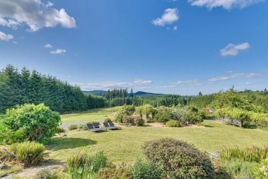 Rainier Home on 20 Acres w/ Blueberry Farm!