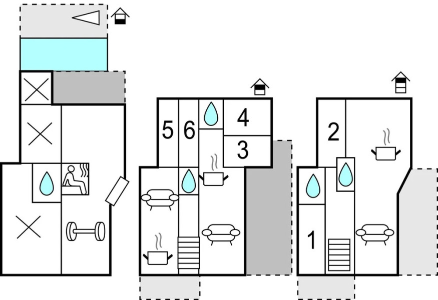 Beautiful Apartment in Kastel Stari With 3 Bedrooms, Outdoor Swimming Pool and Sauna