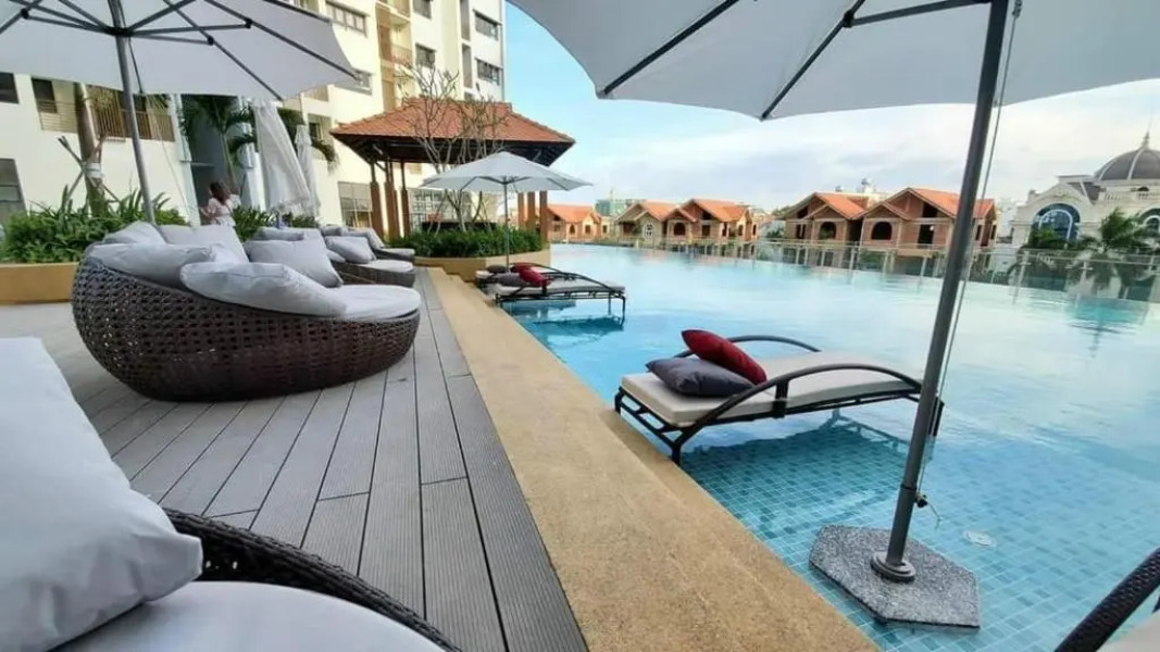 Spacious Apartment Free Gym and Swimming pool in Bien Hoa