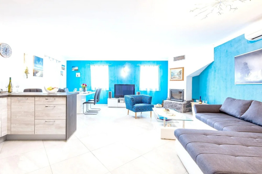 Villa With 3 Bedrooms in Bakar, With Wonderful sea View, Private Pool,