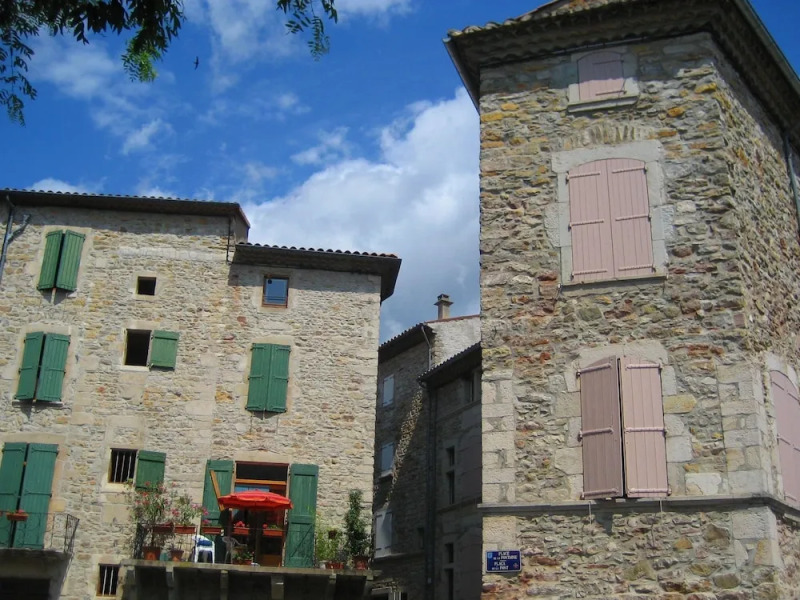 Cosy Holiday Home in Les Vans With Private Garden