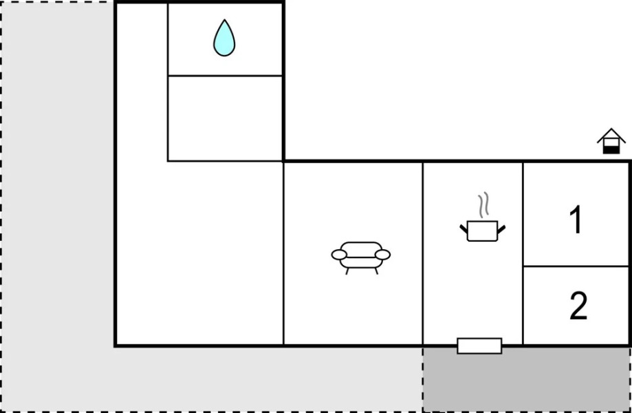 Awesome Home in Nässjö With 2 Bedrooms and Wifi