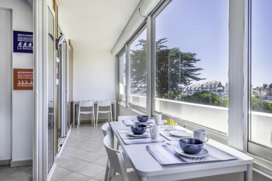 Séjour à 4 ou 6 avec vue sur la marina