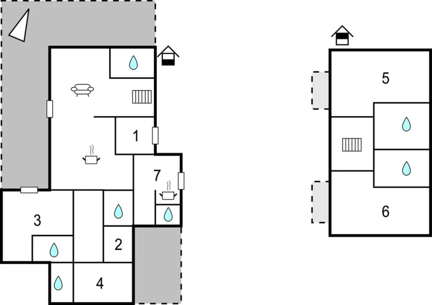 Stunning Home in Canino VT With 6 Bedrooms, Sauna and Private Swimming Pool