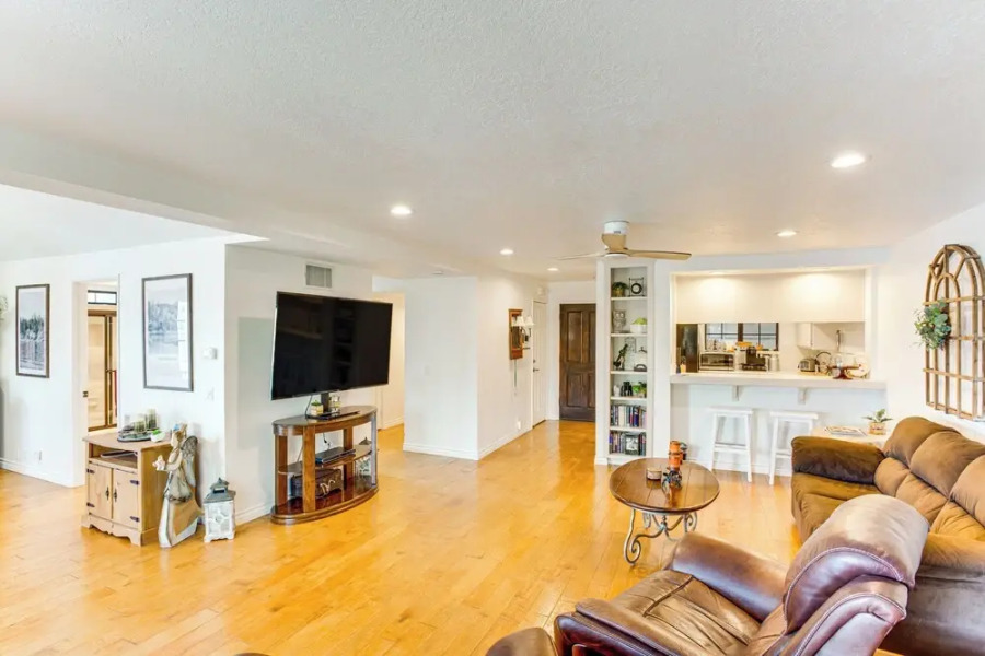 Water Views + Fireplace: Lake Arrowhead Condo