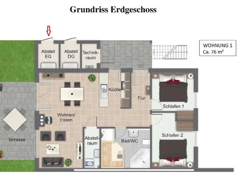 5*Ferienwohnung Seebrise 1